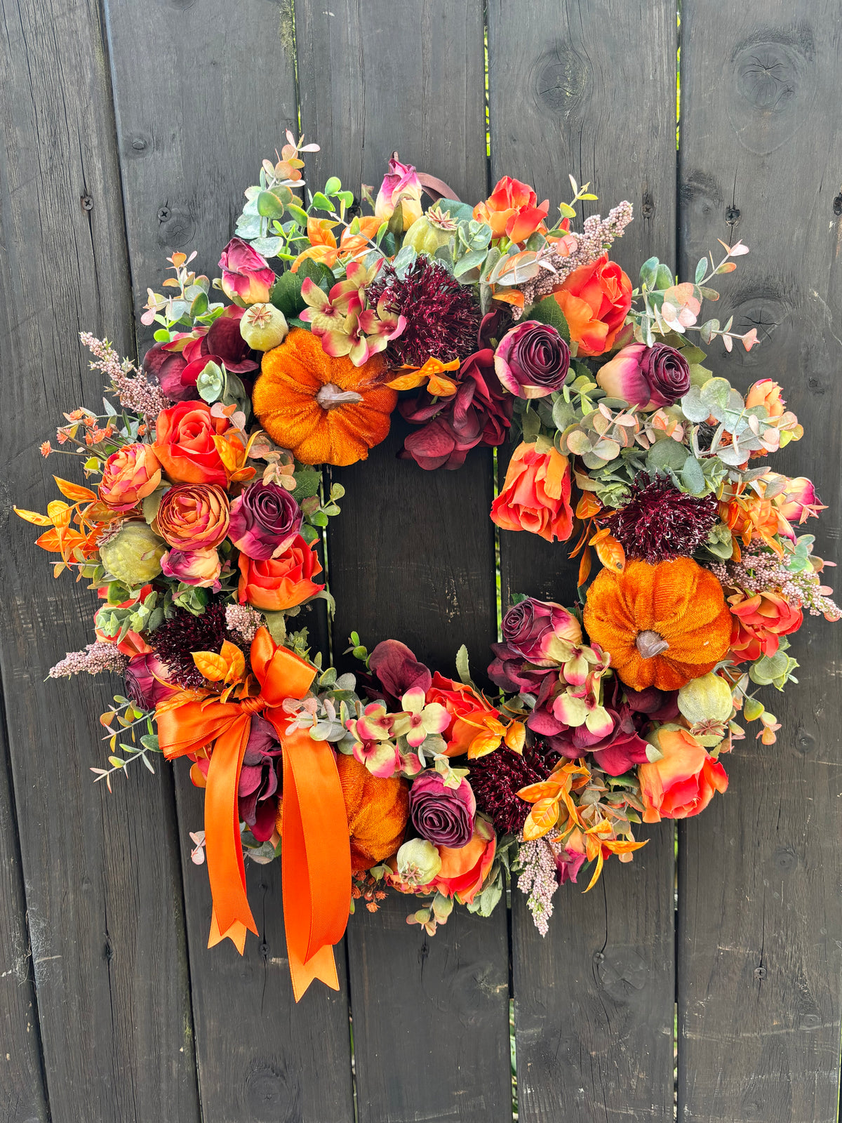 Pumpkin Spice Wreath
