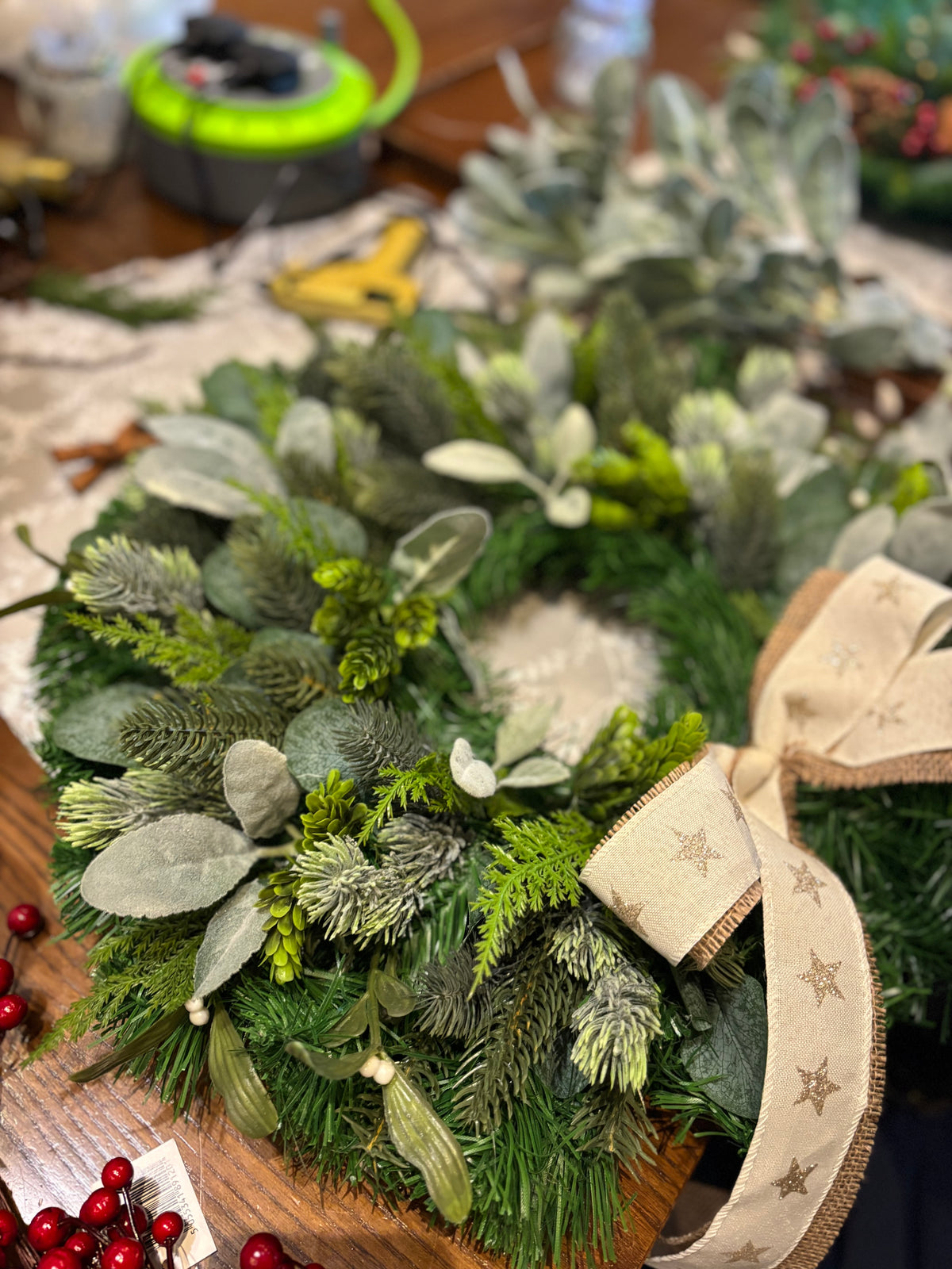 Artificial Christmas Wreath Workshop - SATURDAY 28th November