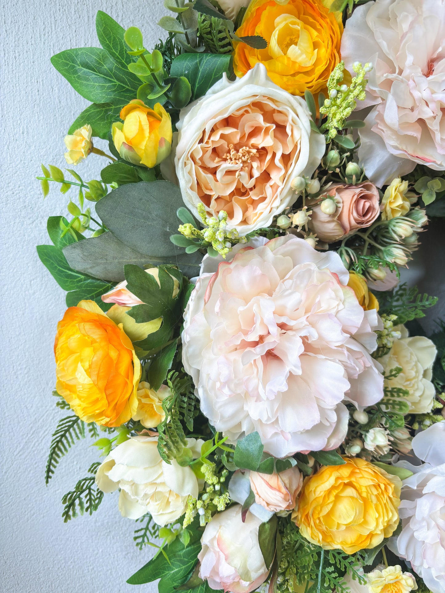 Yellow Summer Wreath