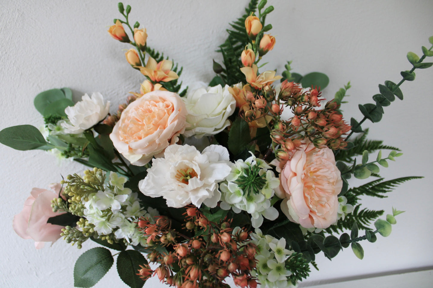 Coral Peach Bouquet