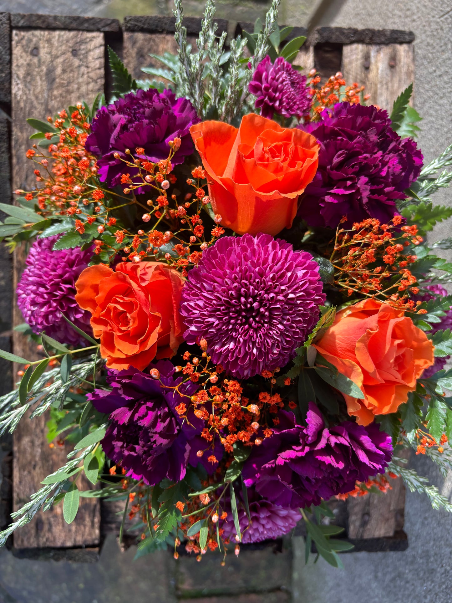 Grave Sympathy Posy