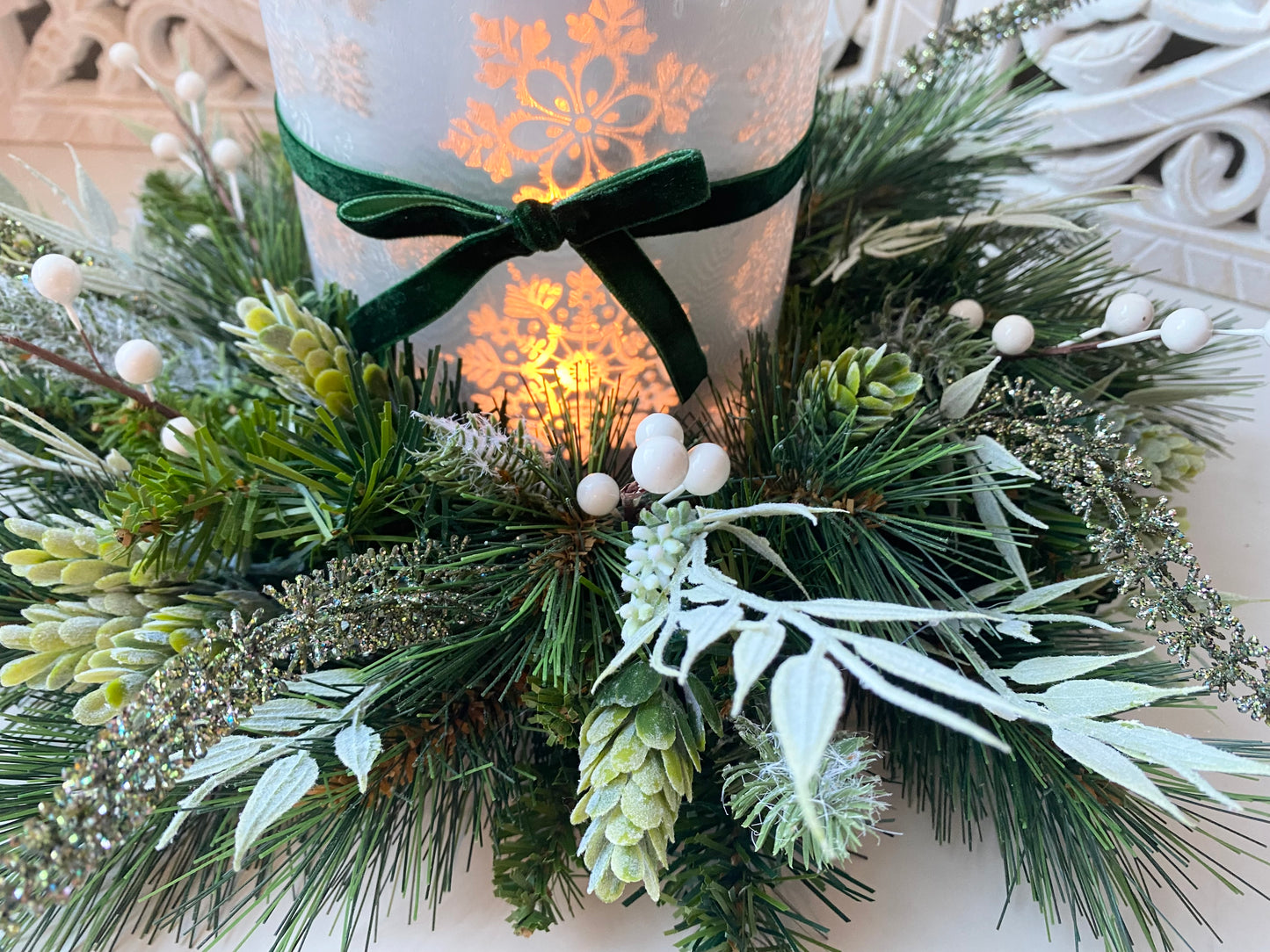 Christmas centrepiece Arrangement