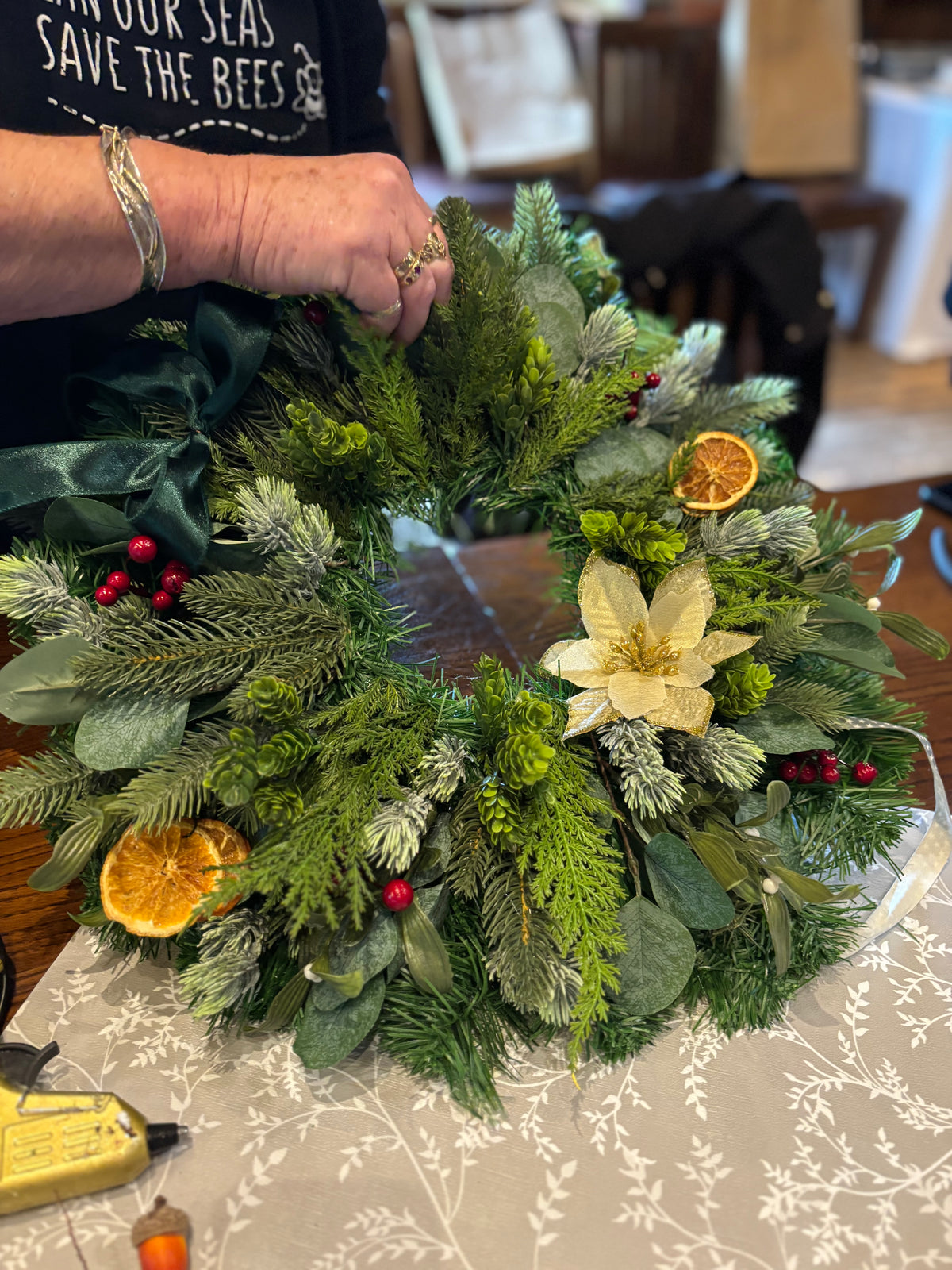 Artificial Christmas Wreath Workshop - SATURDAY 28th November