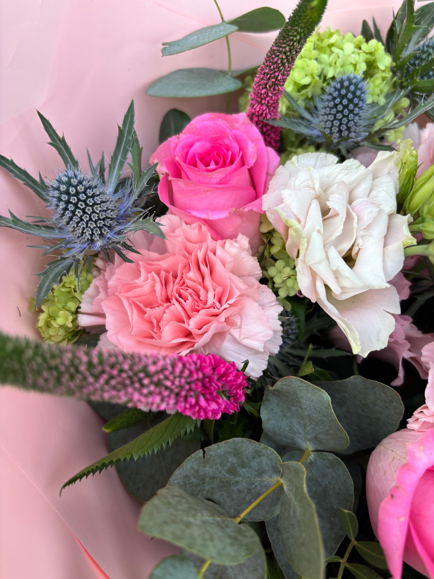 Pink & Green Vibernum