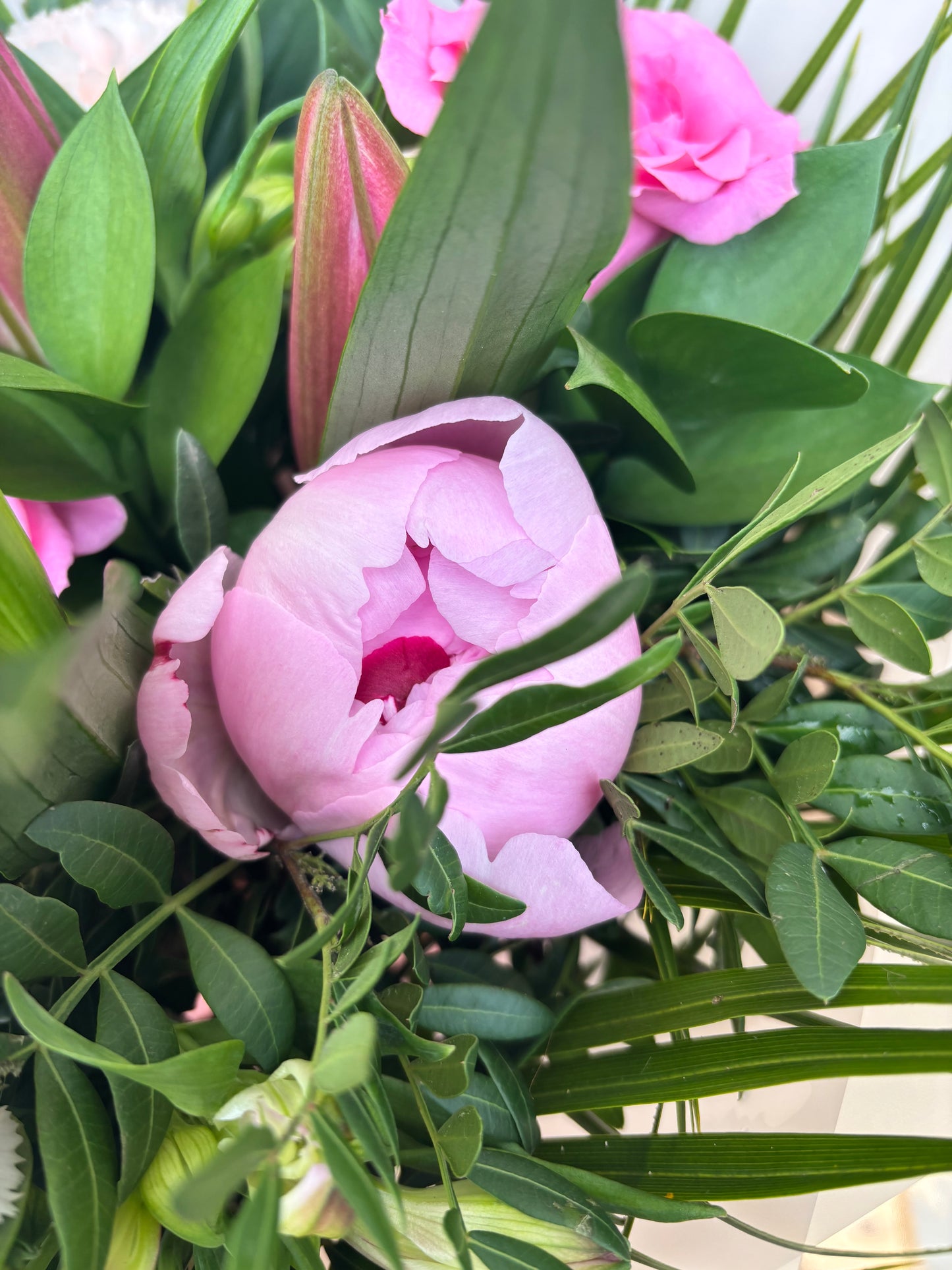 Pink Lily Bouquet