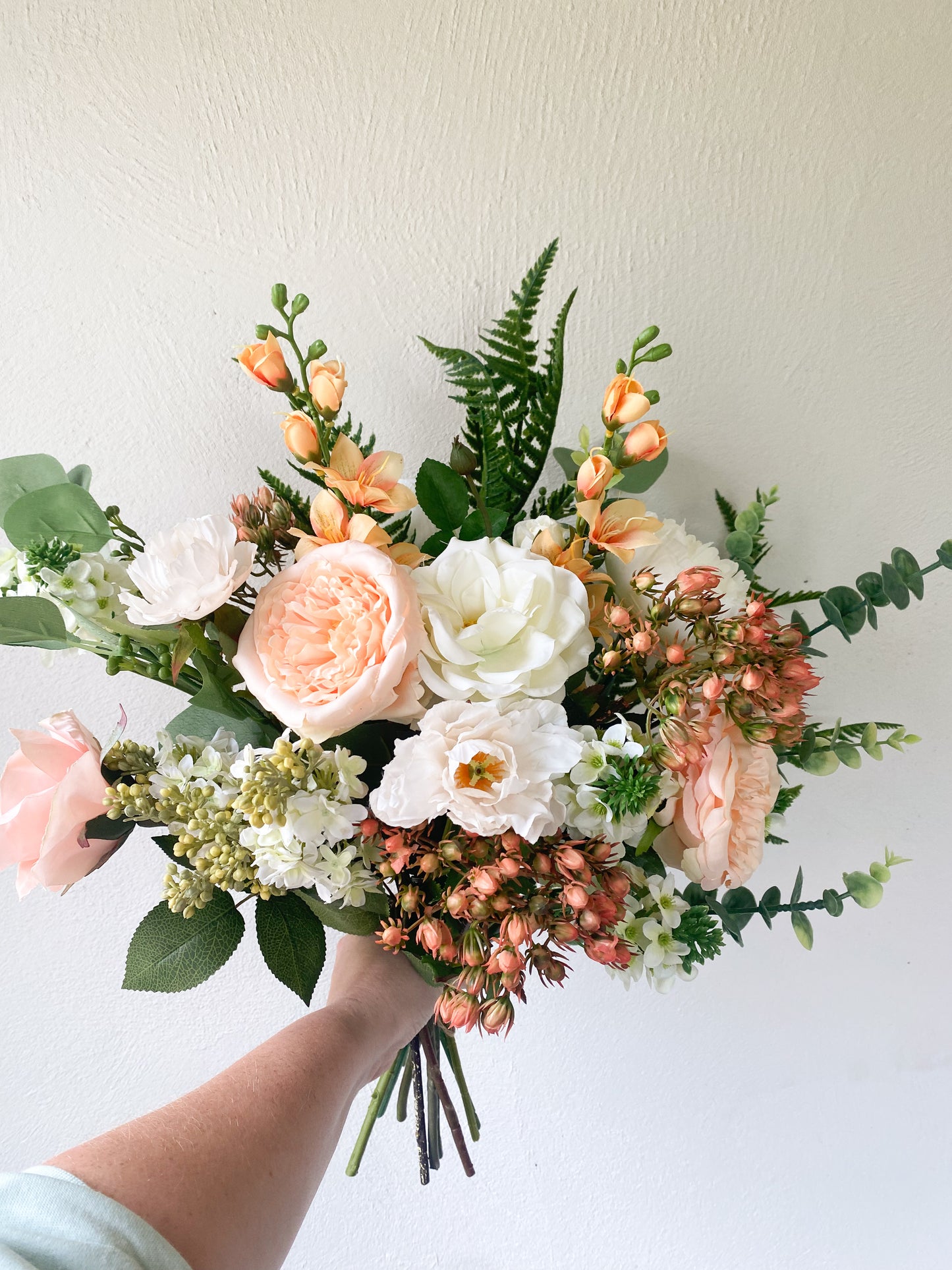 Coral Peach Bouquet