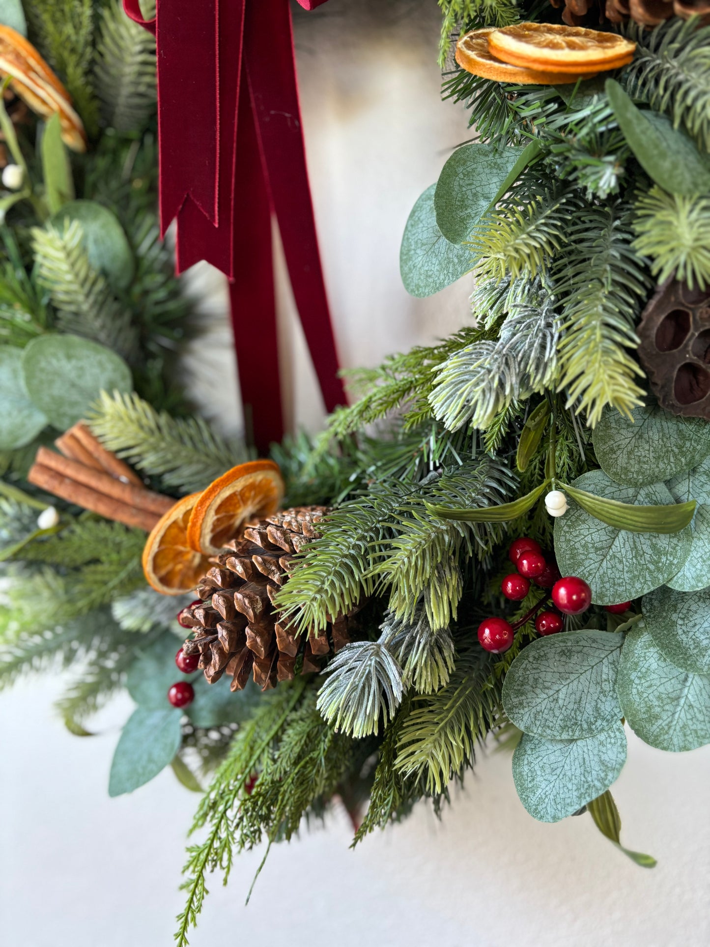 XL Traditional Christmas Wreath