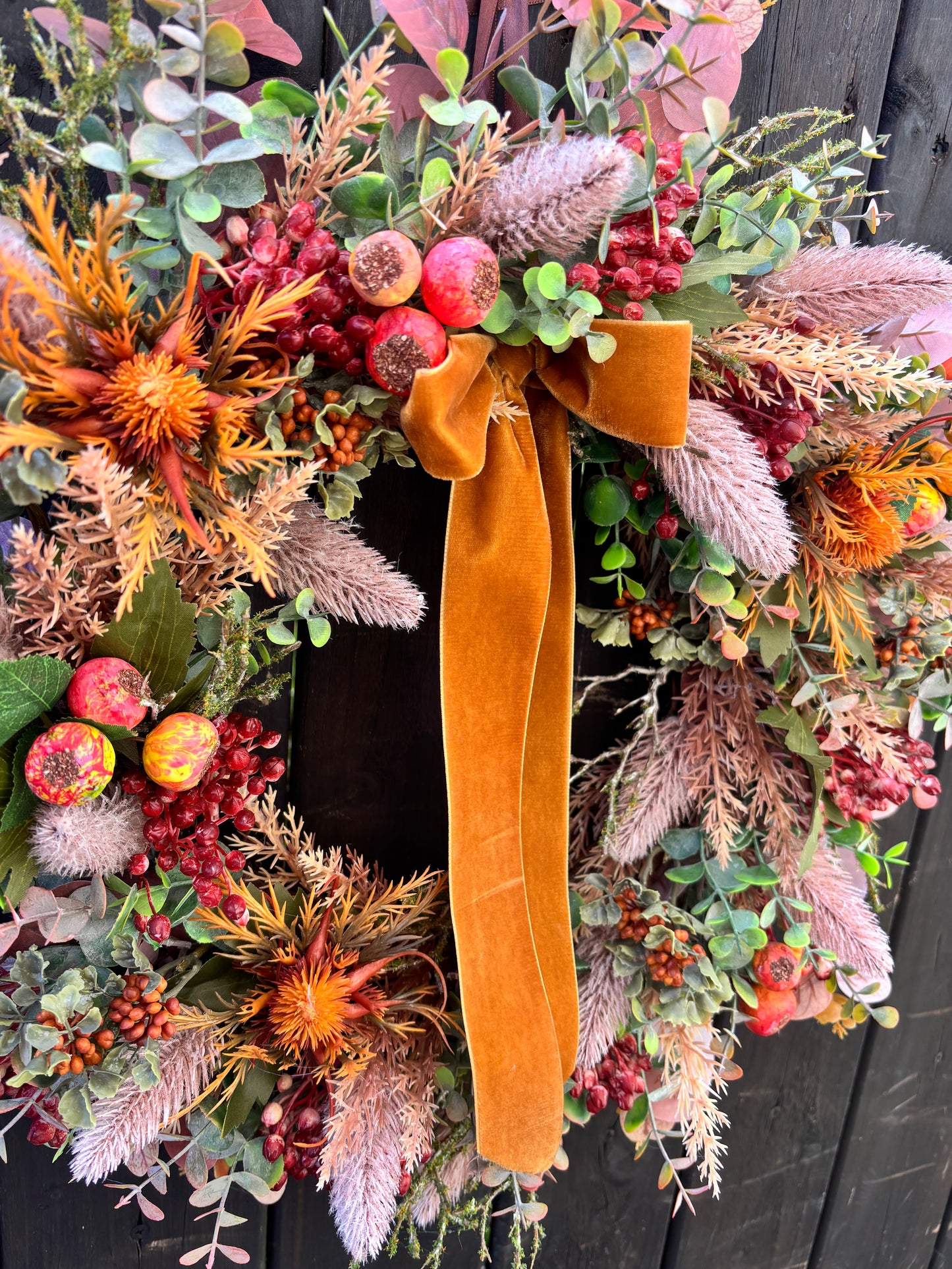 Autumn Wild Berries Wreath