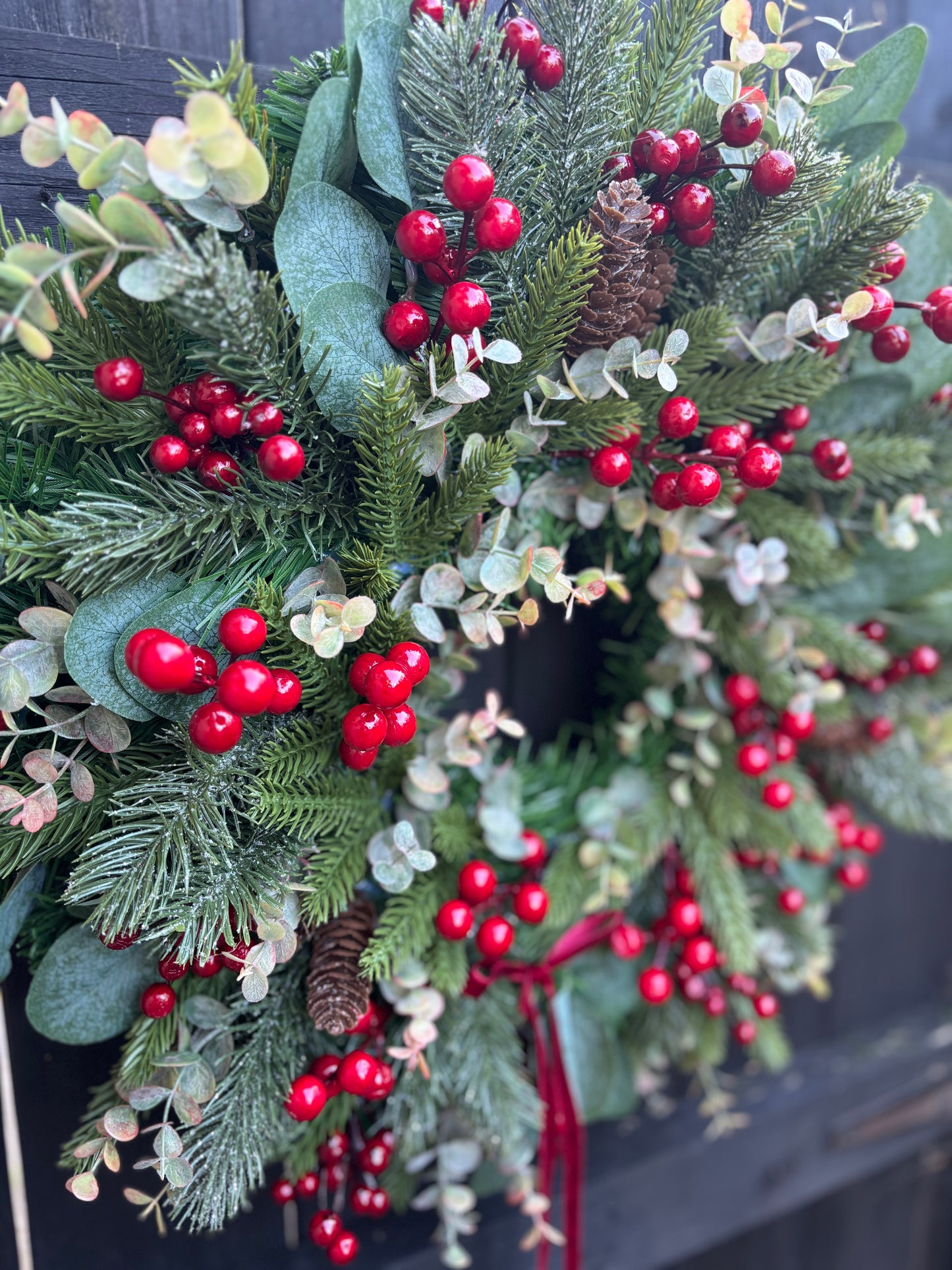 Christmas Berries Wreath