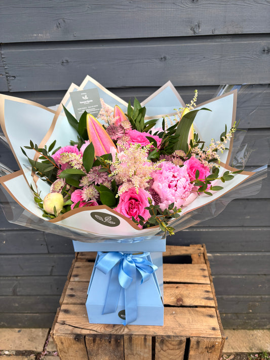 Welcome Baby Boy Bouquet