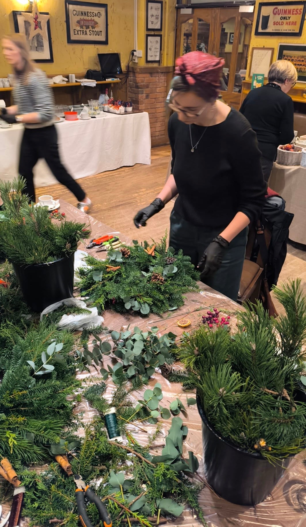 Fresh Christmas Wreath Workshop - Thurs 3rd December