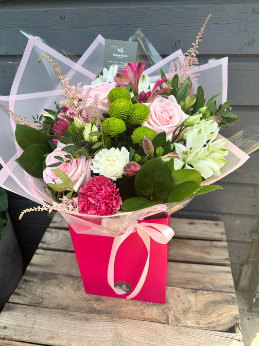 Pink & Green Bouquet