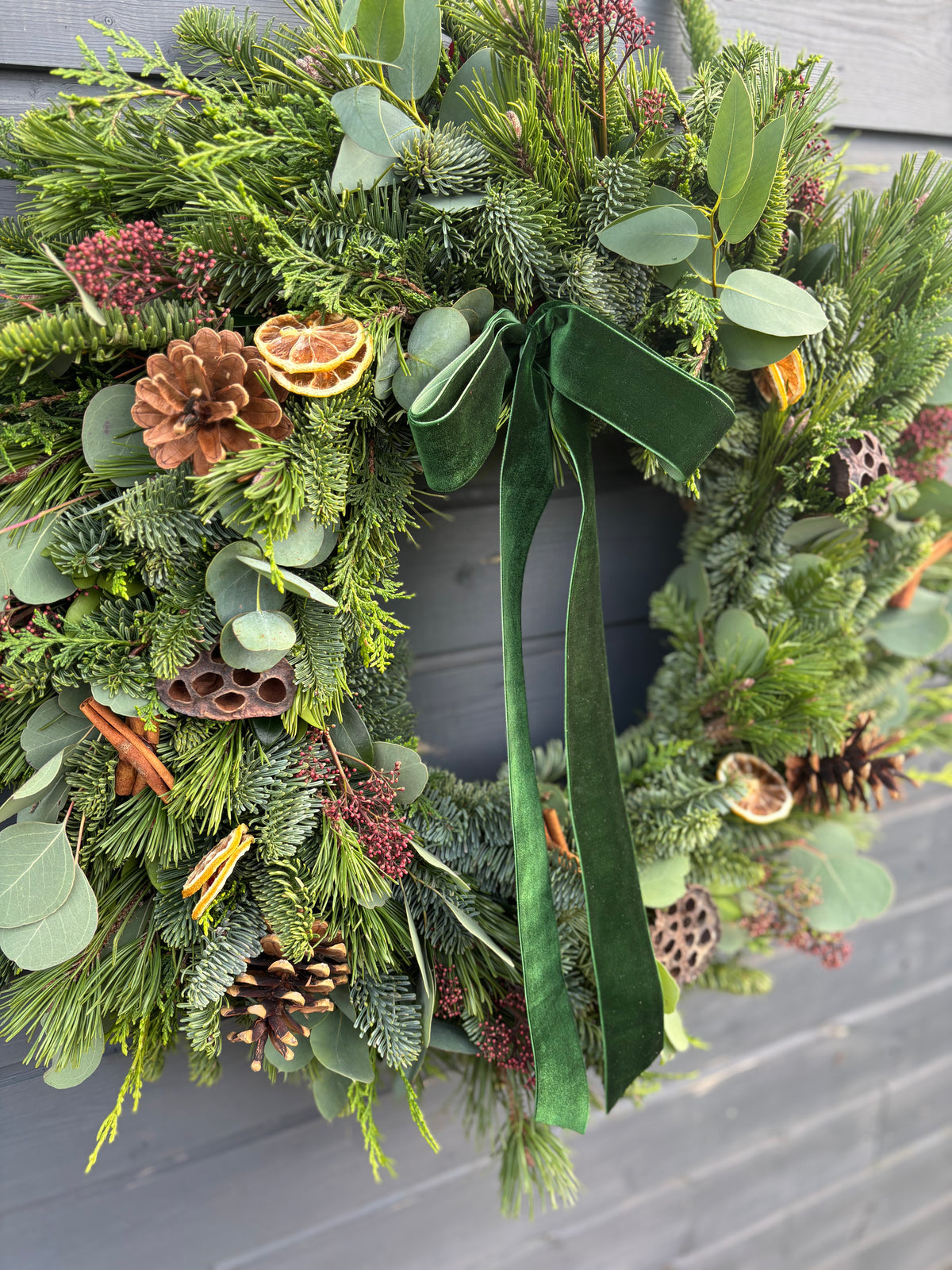 Fresh Christmas Wreath Workshop - Thurs 3rd December