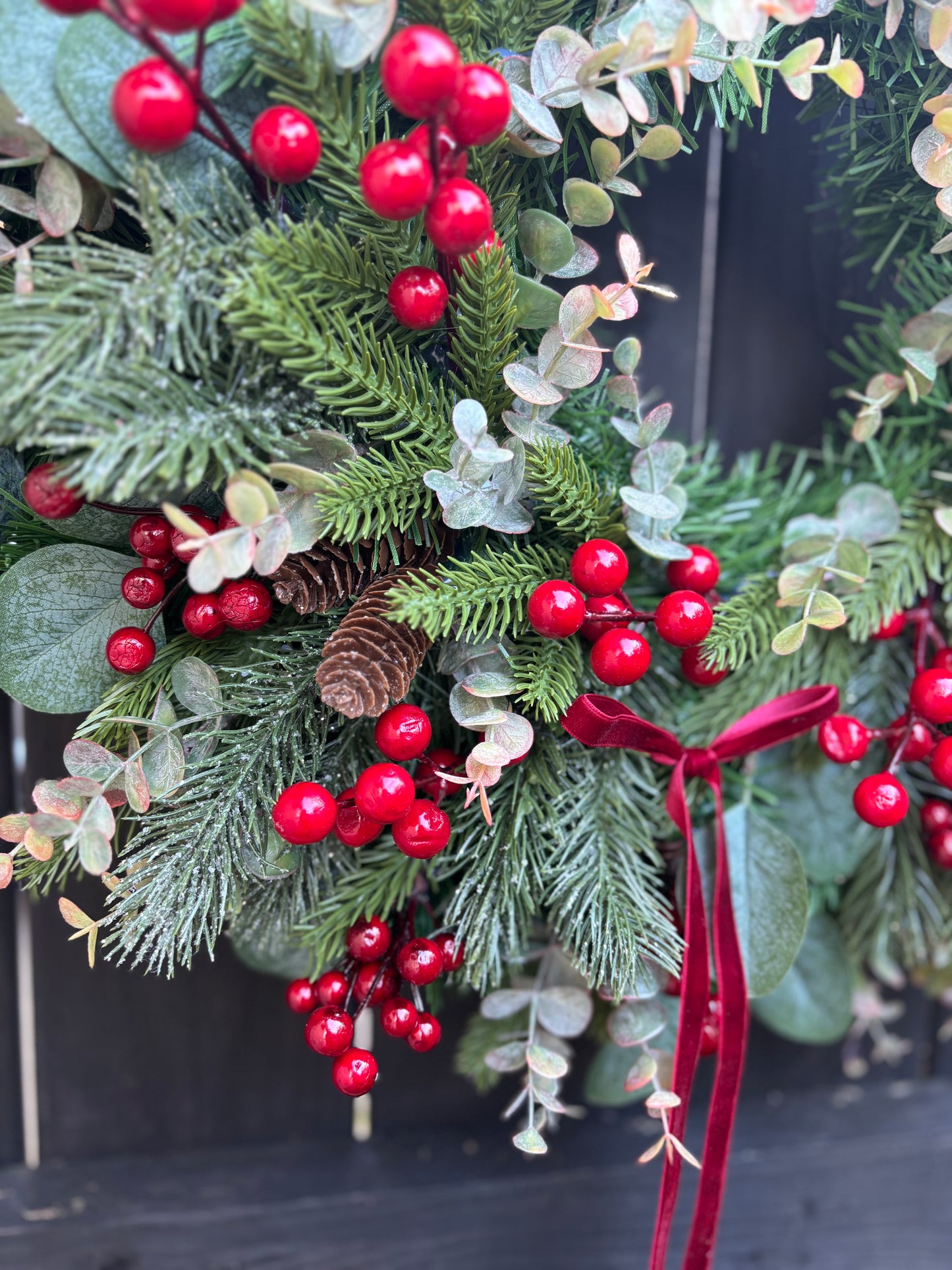 Christmas Berries Wreath