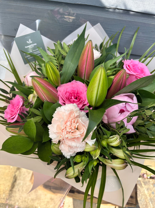 Pink Lily Bouquet