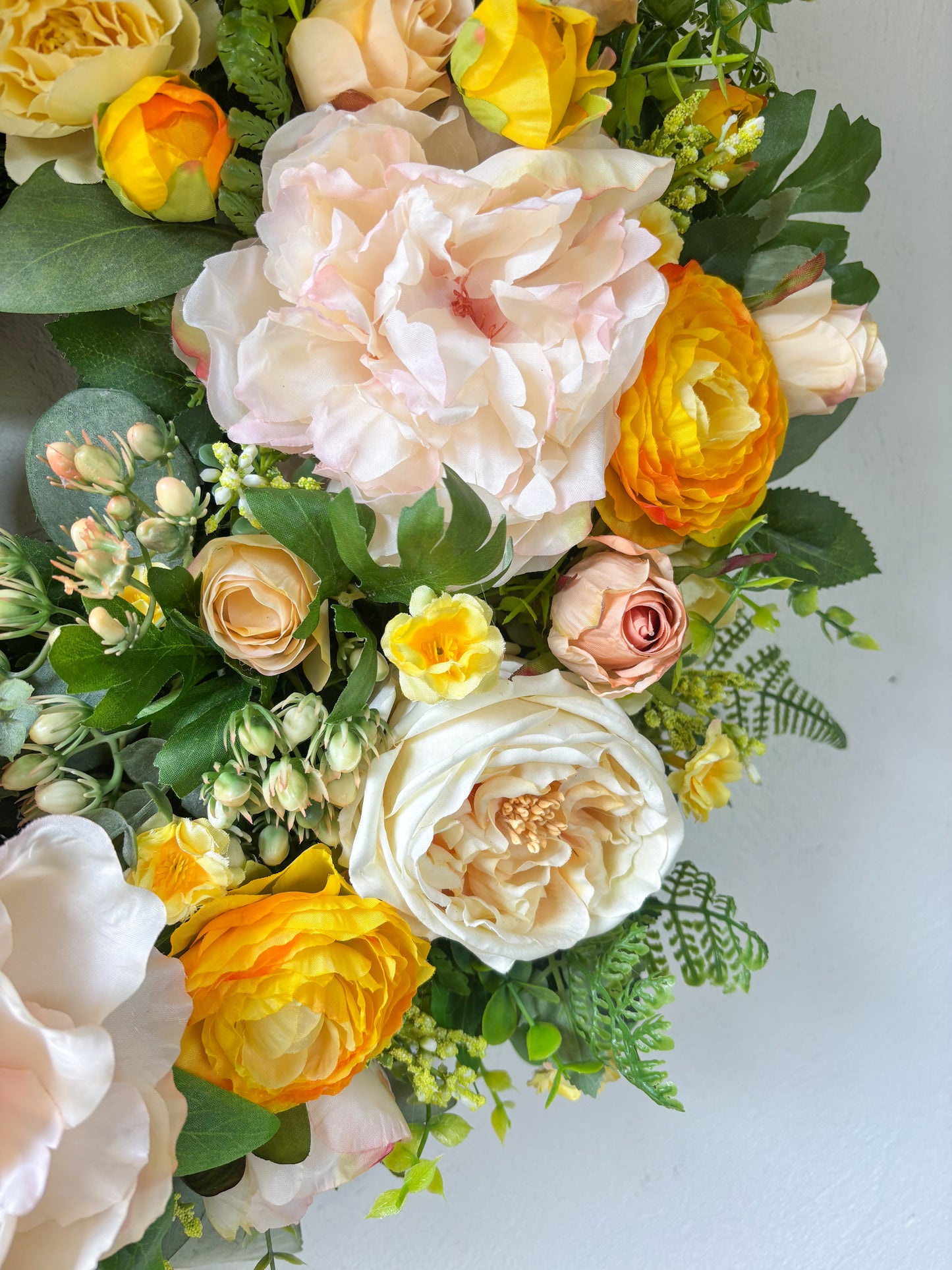 Yellow Summer Wreath