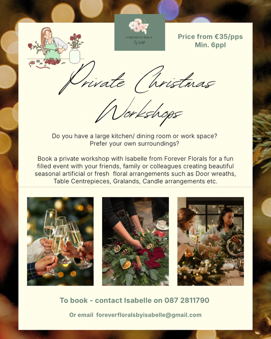 PRIVATE Christmas Seasonal Workshop