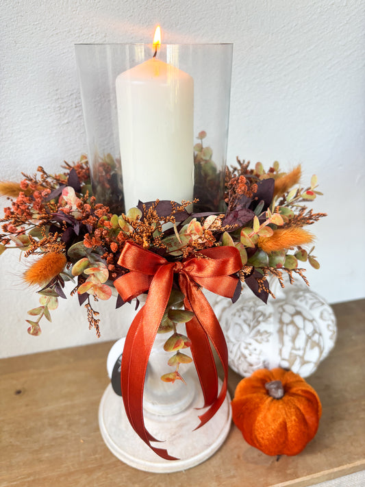 Autumn Candle Centrepiece