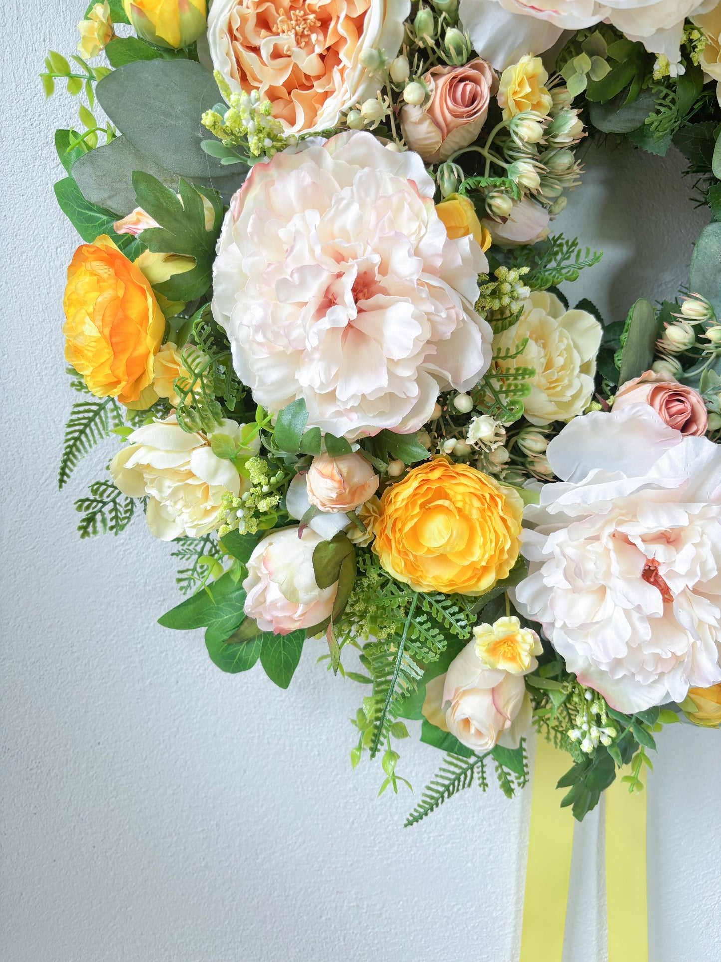 Yellow Summer Wreath