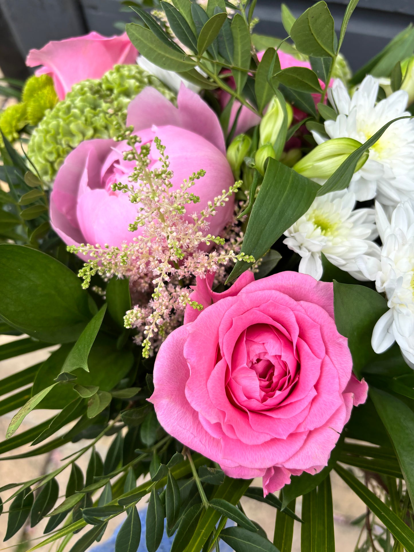 Pink & Green Bouquet
