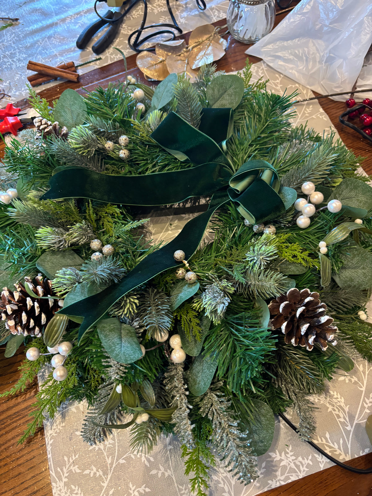 Artificial Christmas Wreath Workshop - SATURDAY 28th November