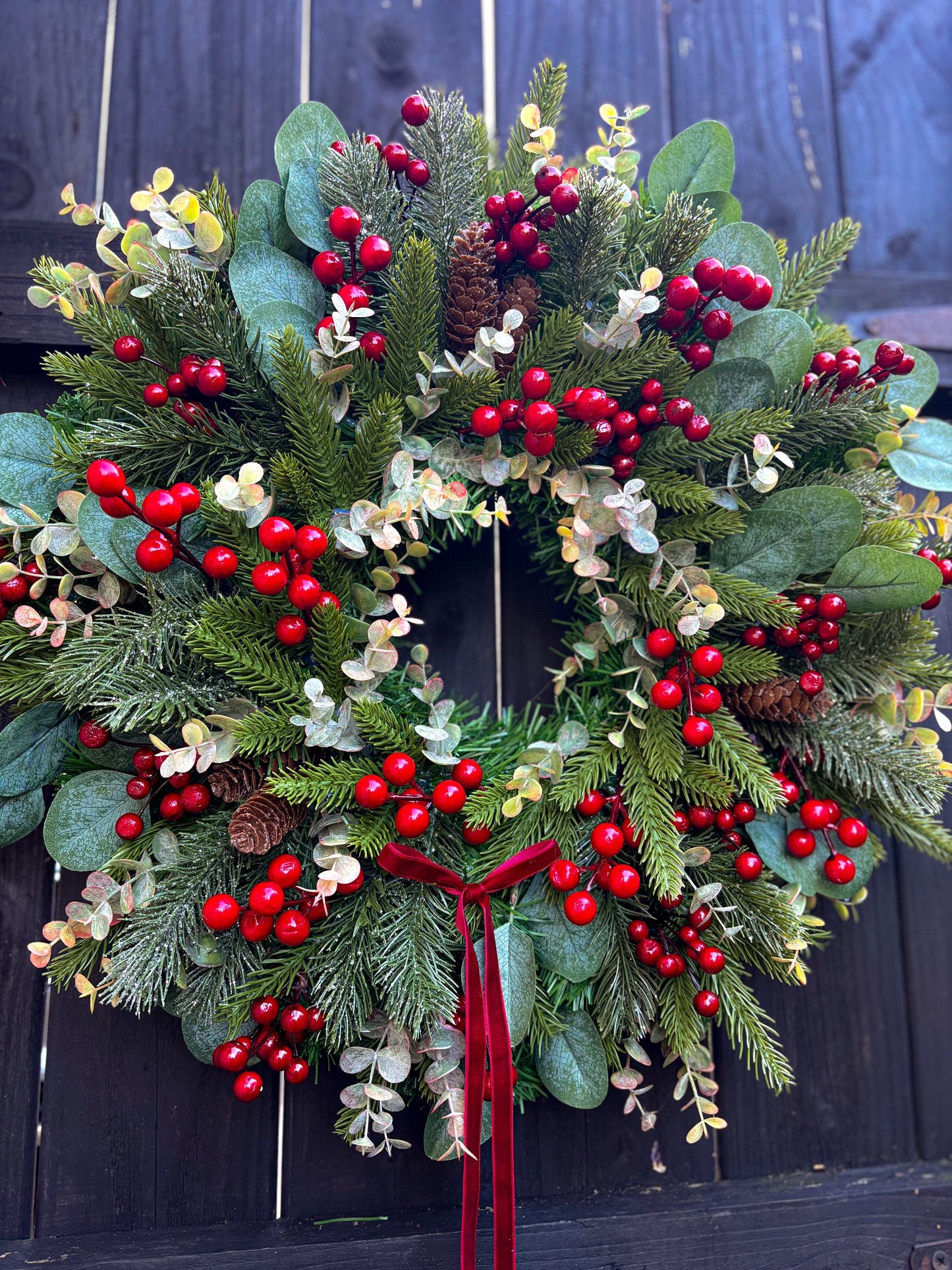 Christmas Berries Wreath