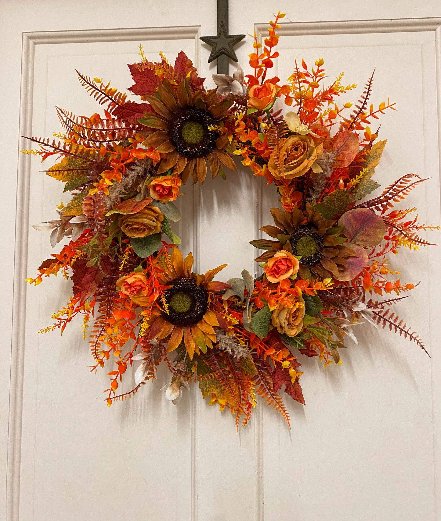 Sunflower Autumn Wreath