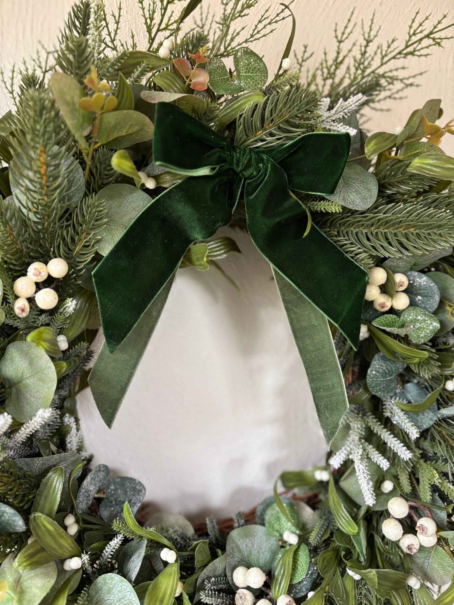 Mistletoe Christmas Wreath