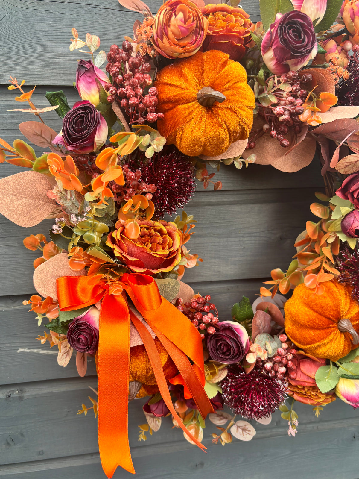 Pumpkin Spice Wreath