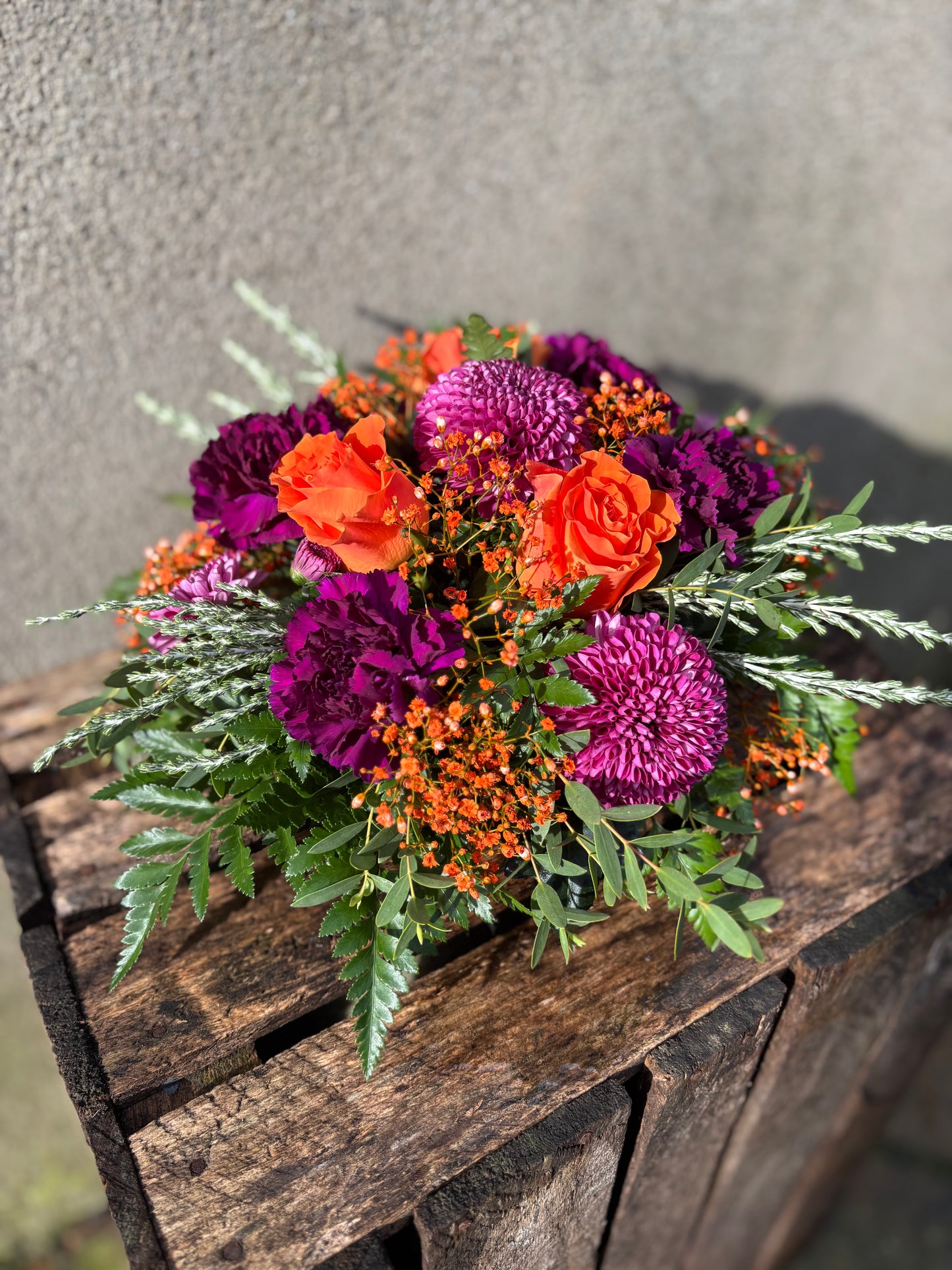 Grave Sympathy Posy