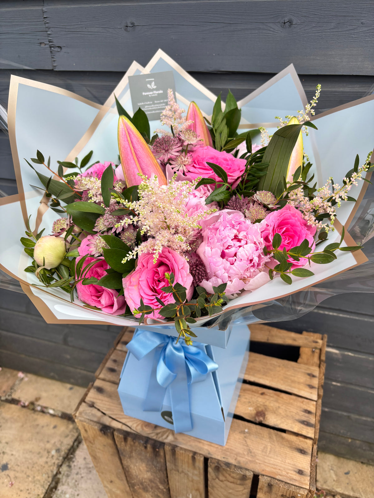 Welcome Baby Boy Bouquet