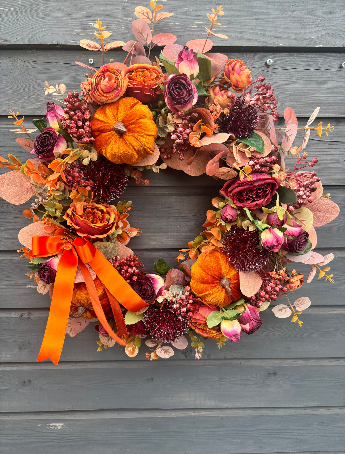 Pumpkin Spice Wreath