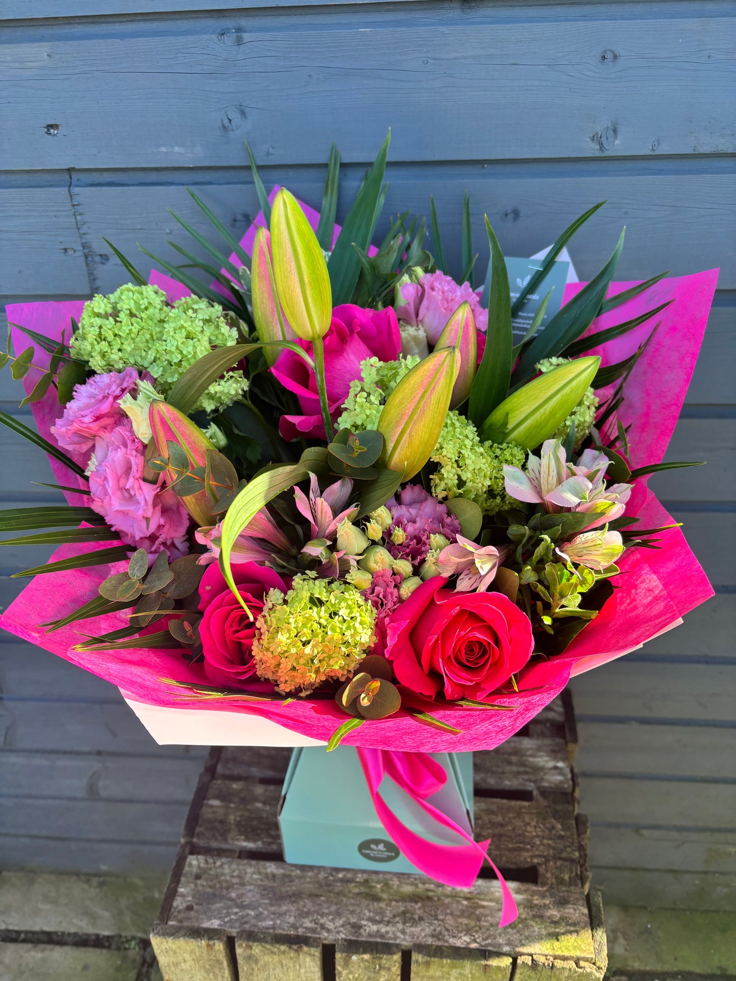 Pink & Lime Bouquet