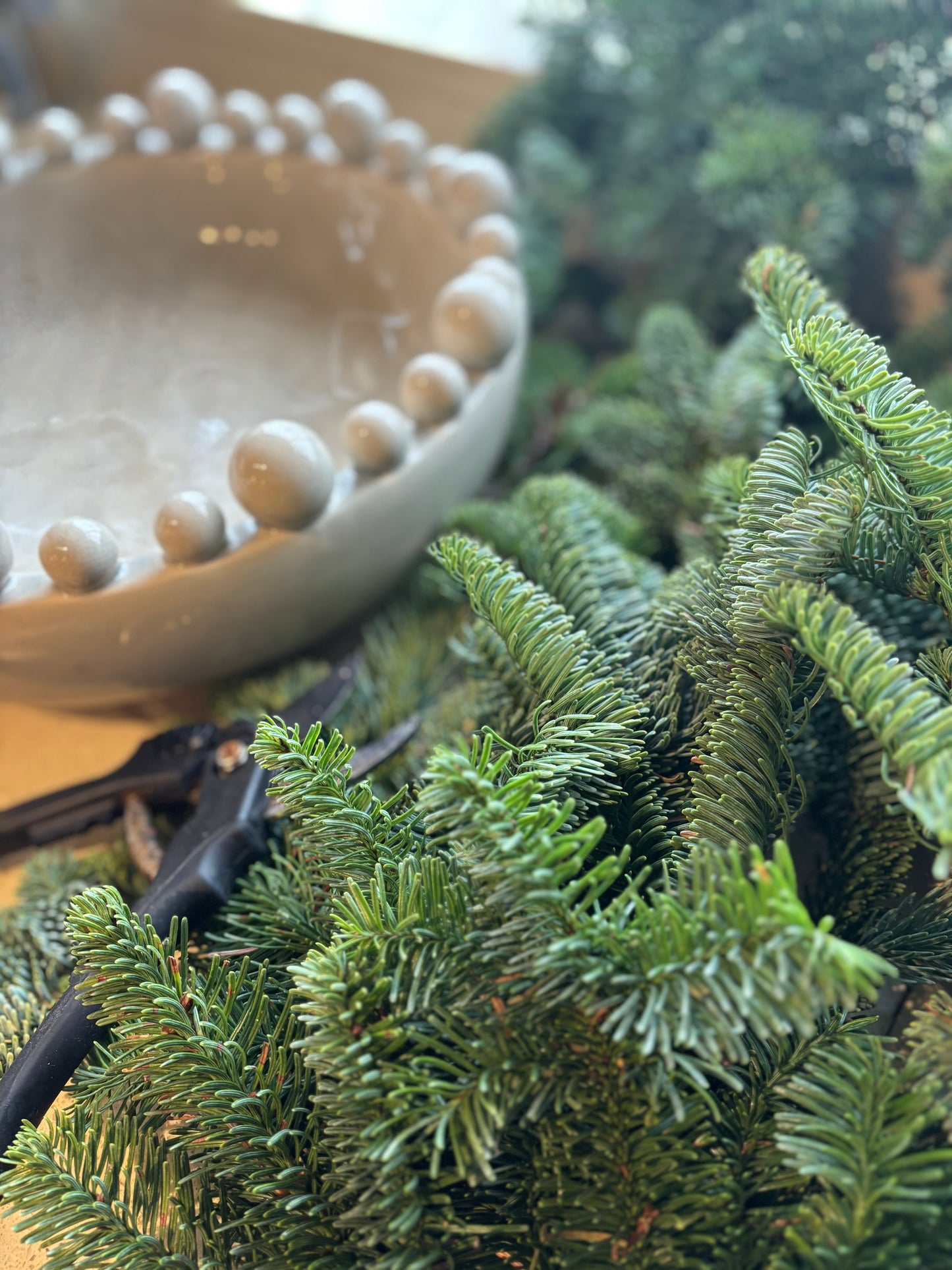 Fresh Christmas Wreath Workshop - Thurs 4th December