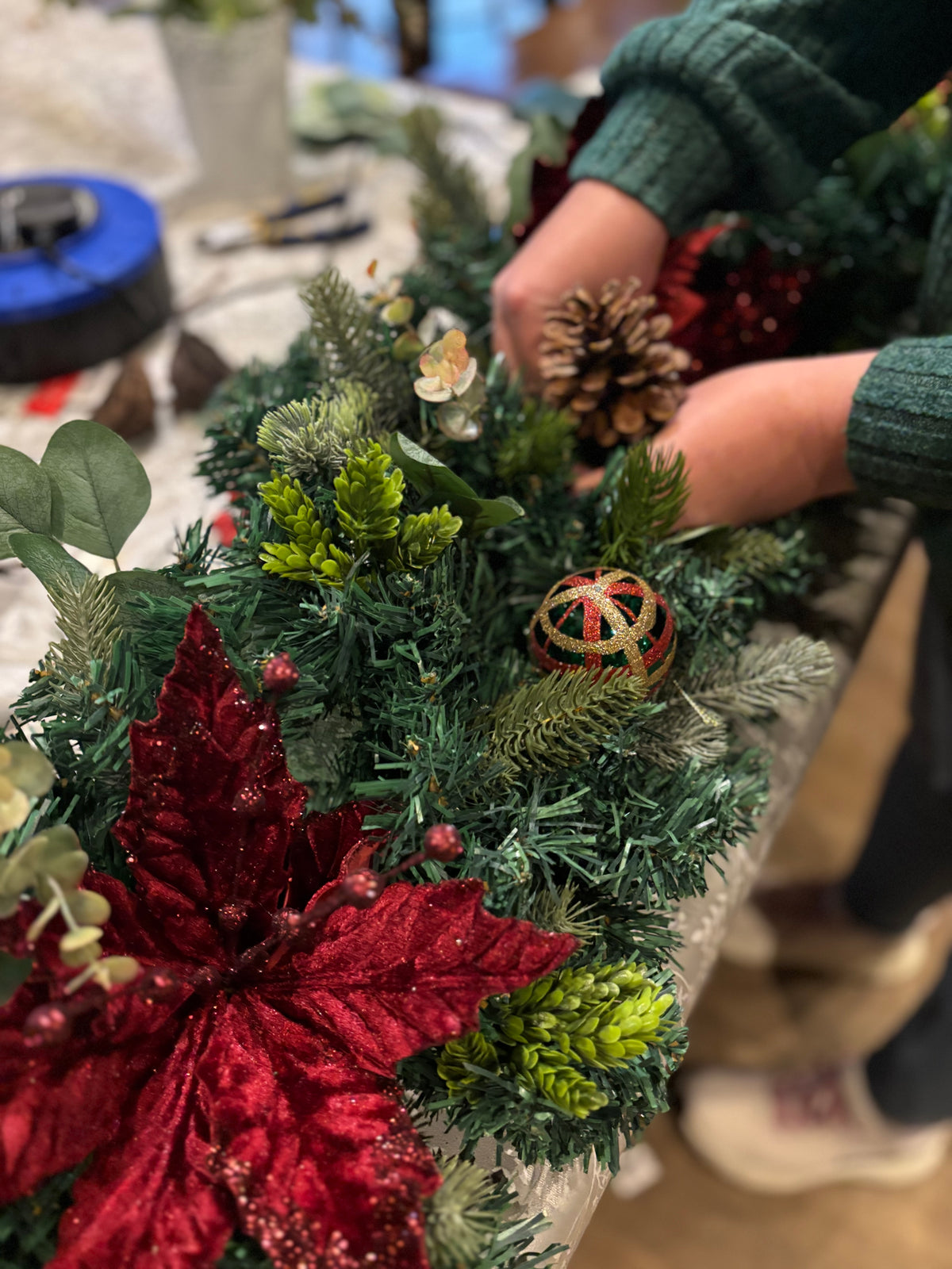 Artificial Christmas Garland Workshop - SATURDAY 28th November