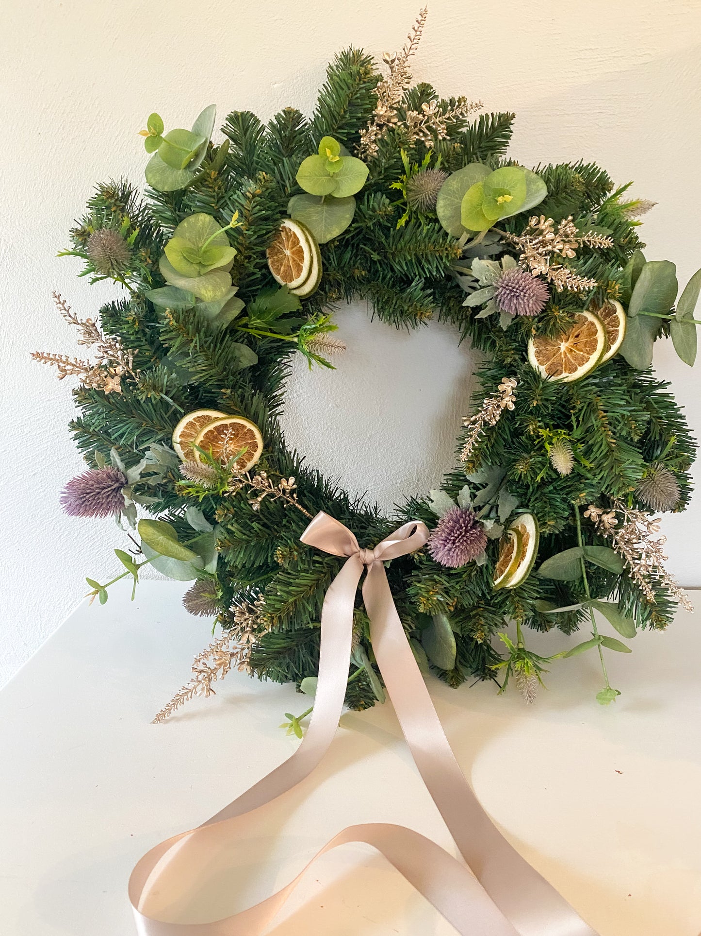 Thistle Christmas Wreath