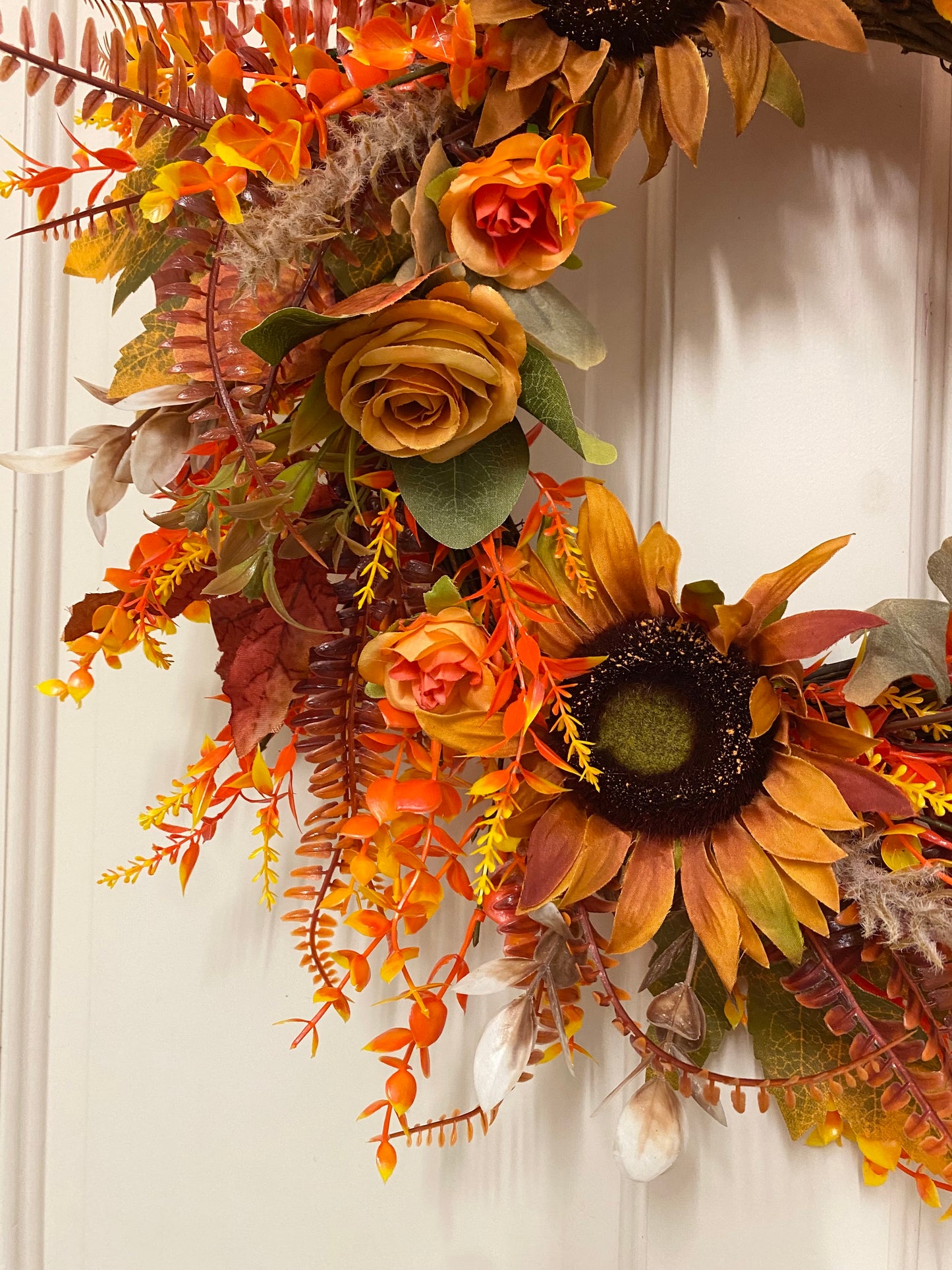 Sunflower Autumn Wreath