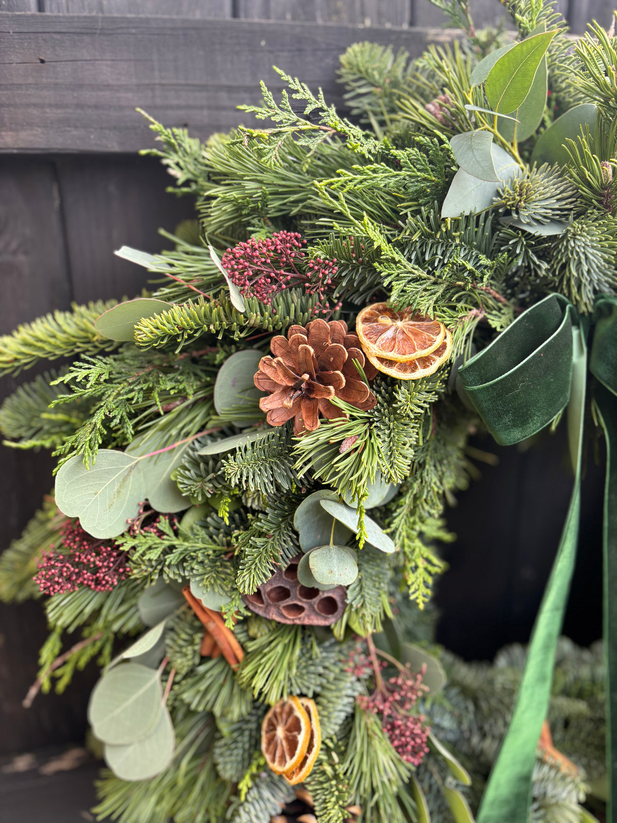 Fresh Christmas Wreath Workshop - Thurs 3rd December