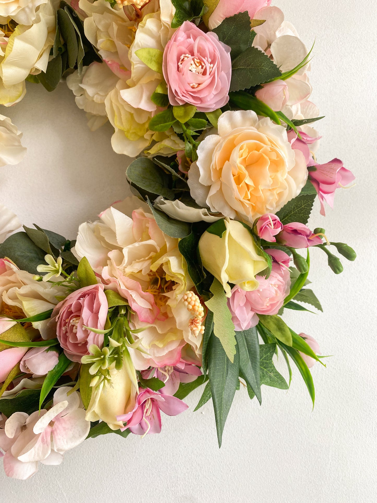 Pink & Cream Wreath