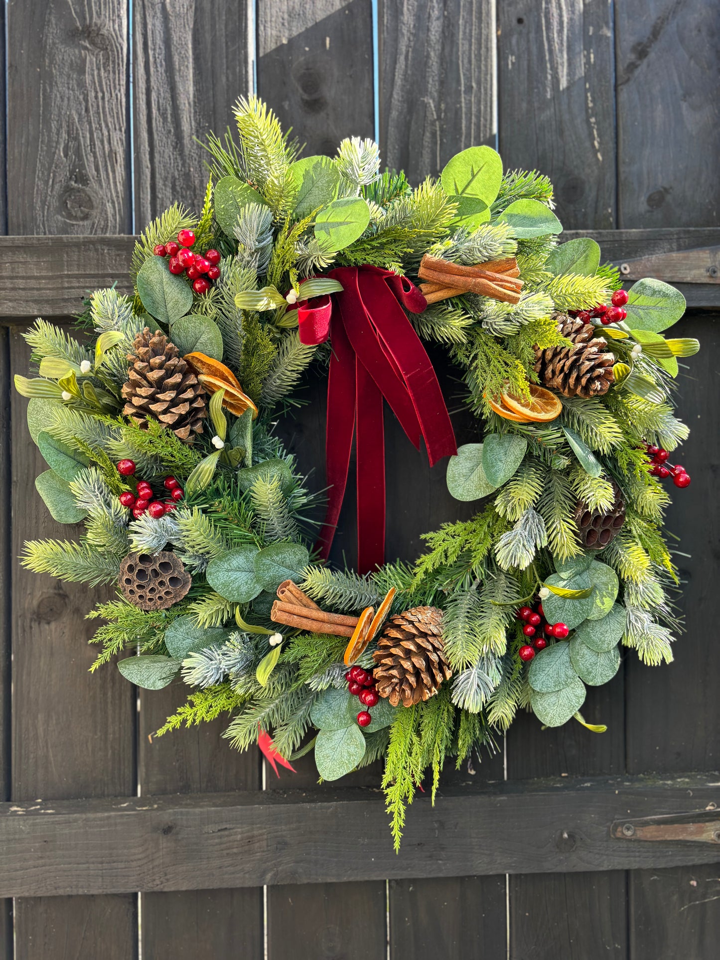 Artificial Christmas Wreath Workshop - SATURDAY 29th November