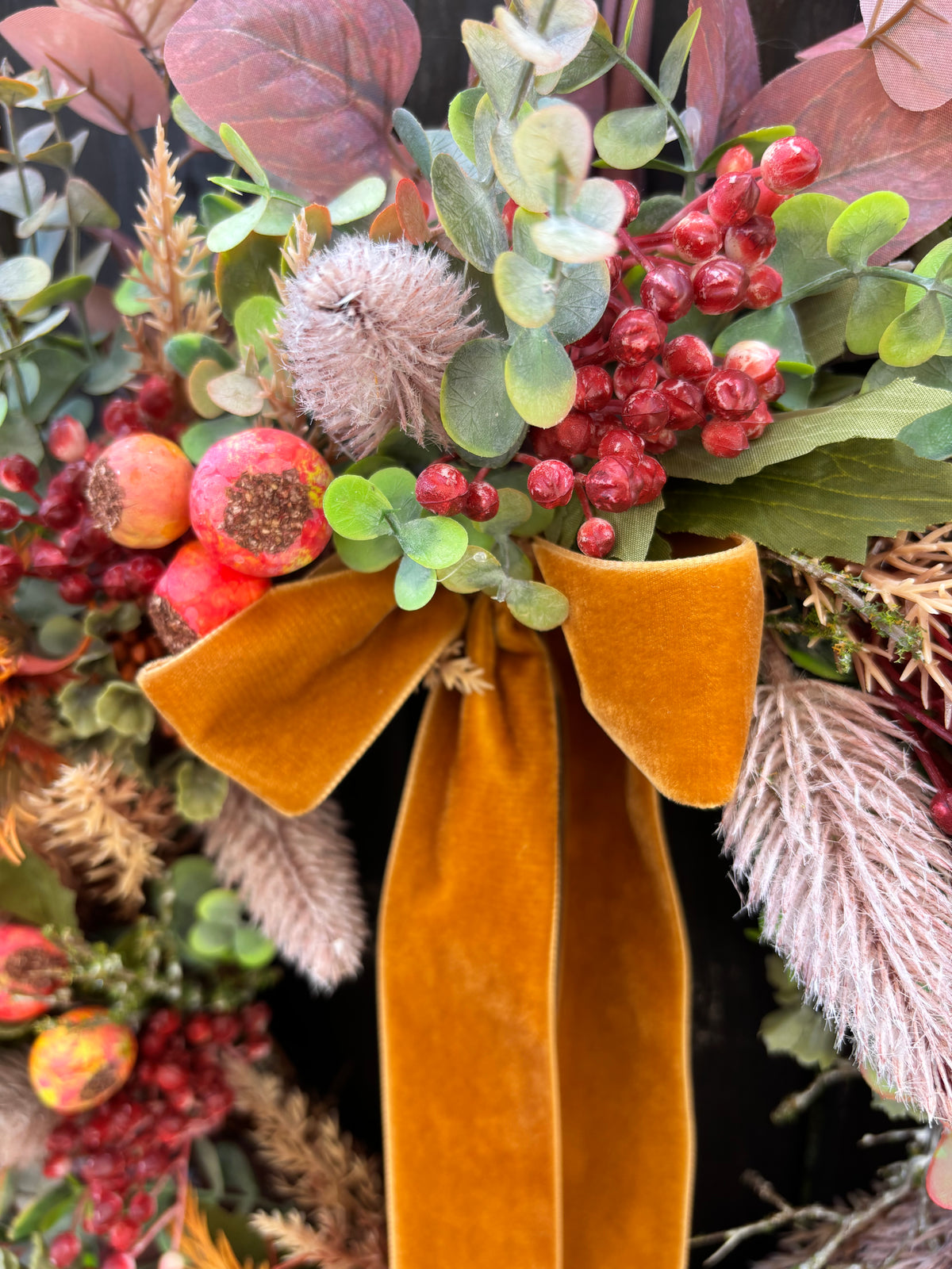 Autumn Wild Berries Wreath