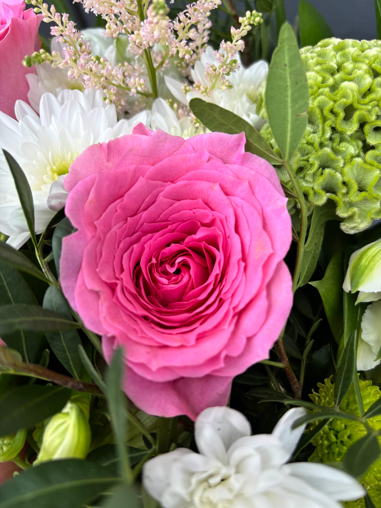 Pink & Green Bouquet
