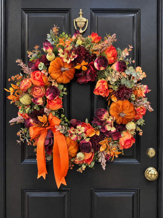 Pumpkin Spice Wreath