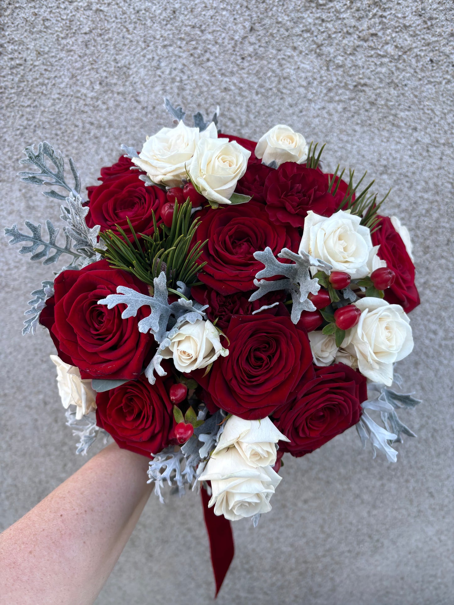 Christmas Wedding Bouquet