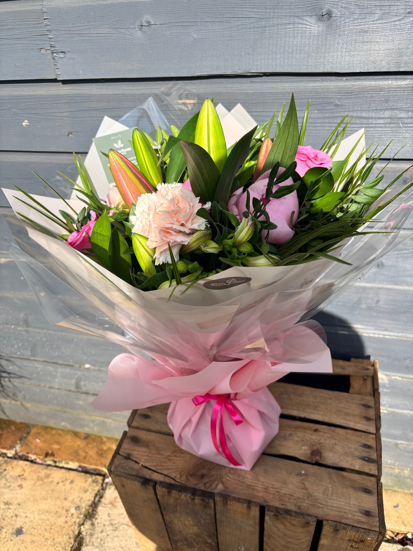 Pink Lily Bouquet