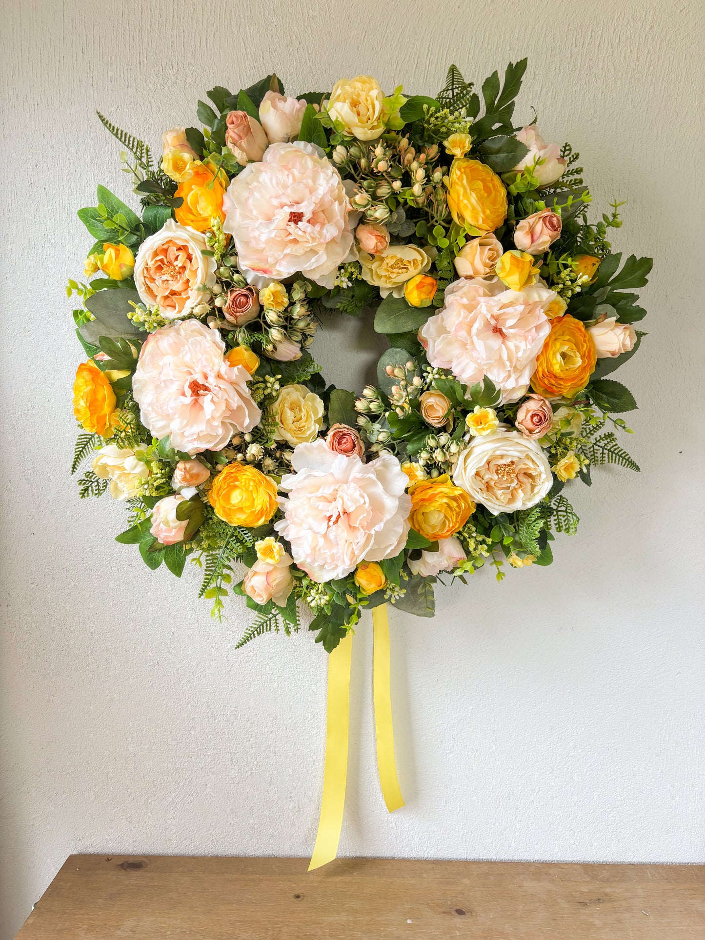 Yellow Summer Wreath