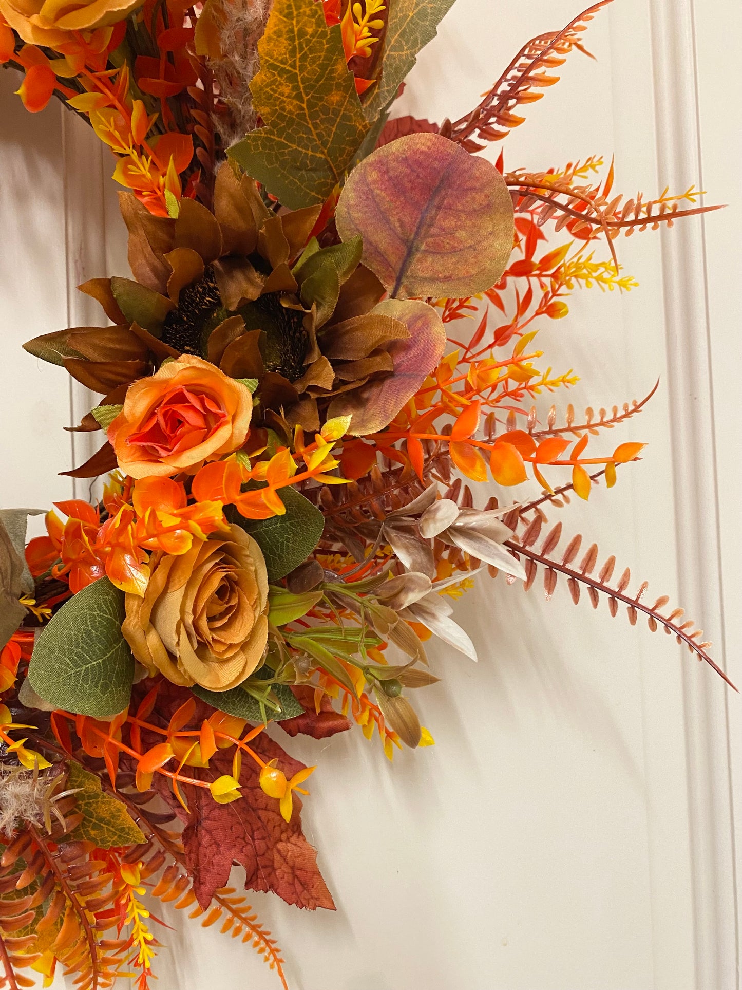 Sunflower Autumn Wreath