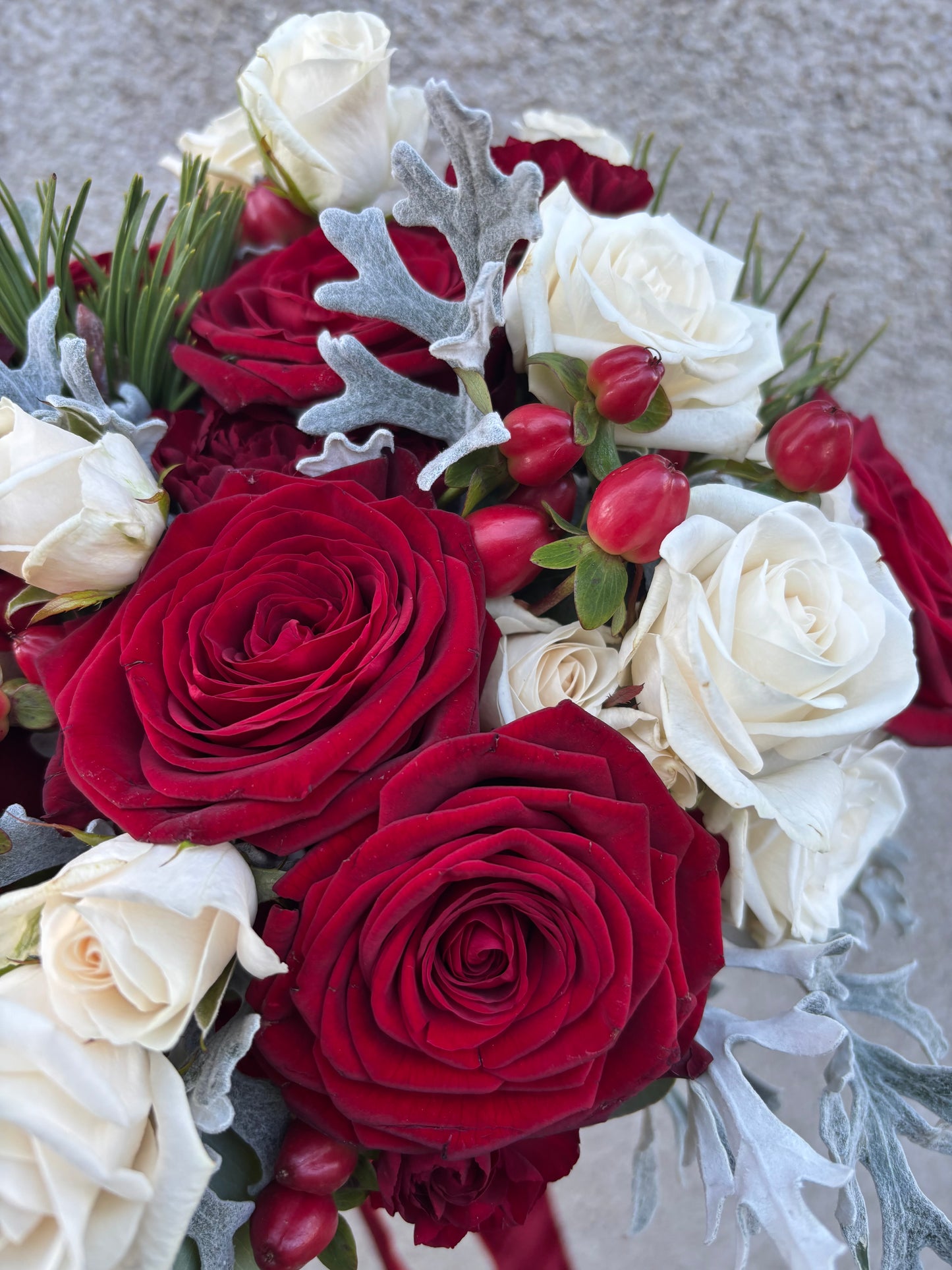 Christmas Wedding Bouquet
