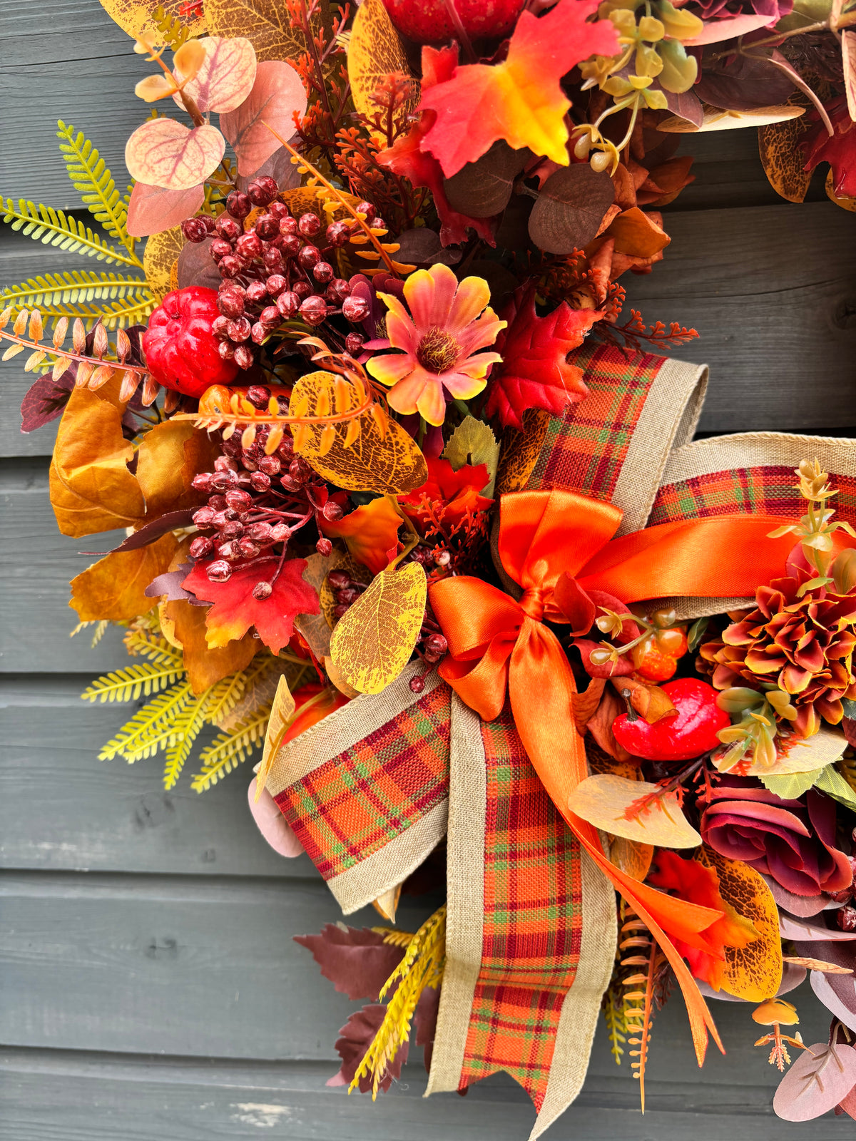 Autumn Harvest Bloom Wreath