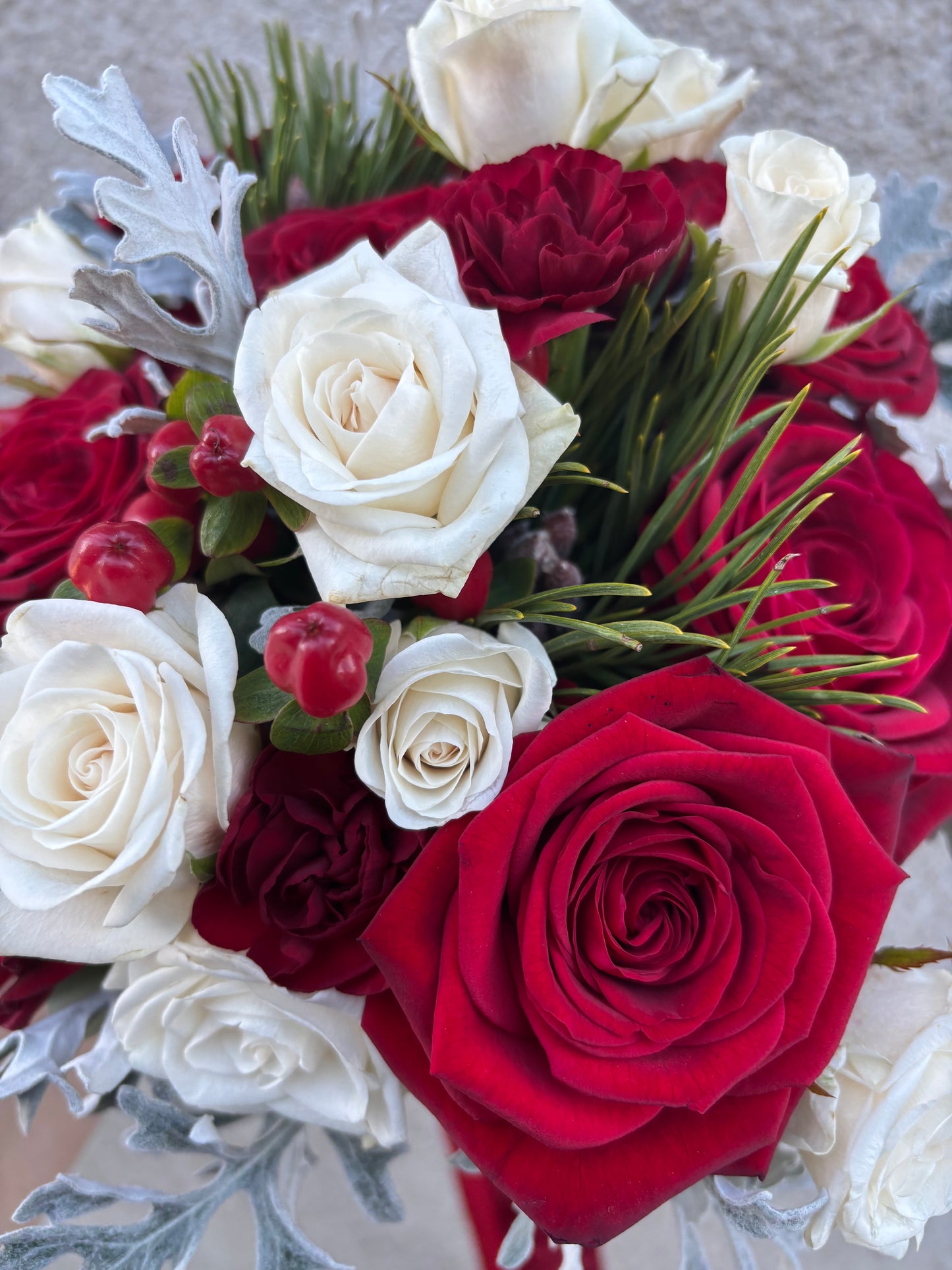 Christmas Wedding Bouquet